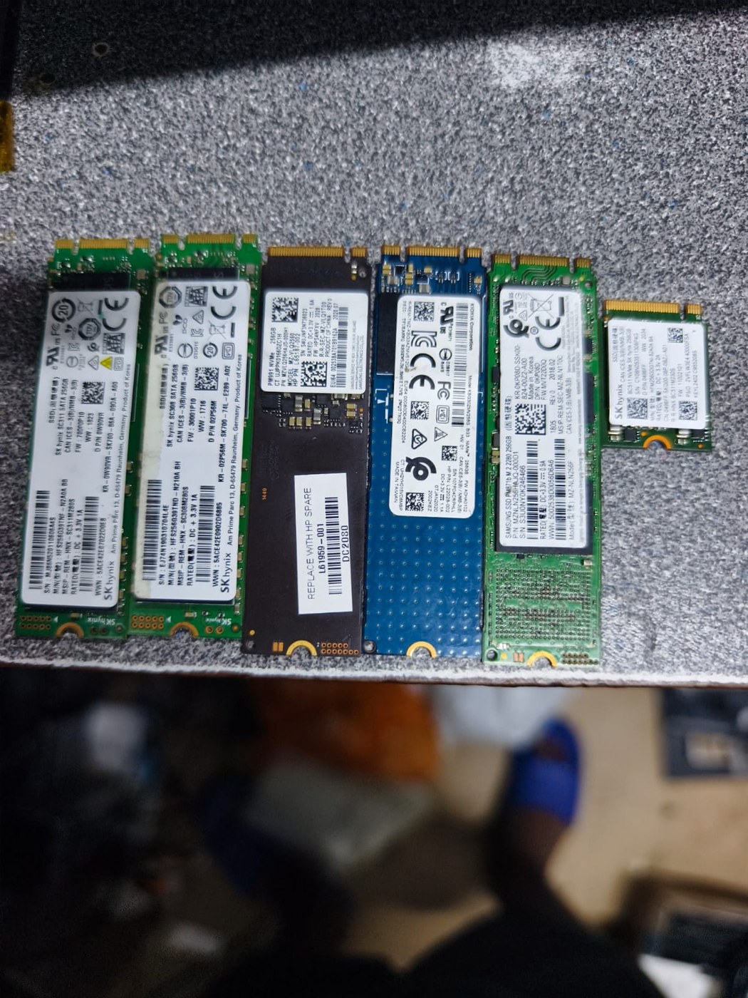 Assorted M.2 SSD Drives